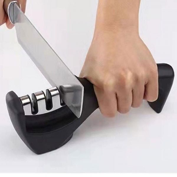 Керамично тристепенно точило за ножове и ножици