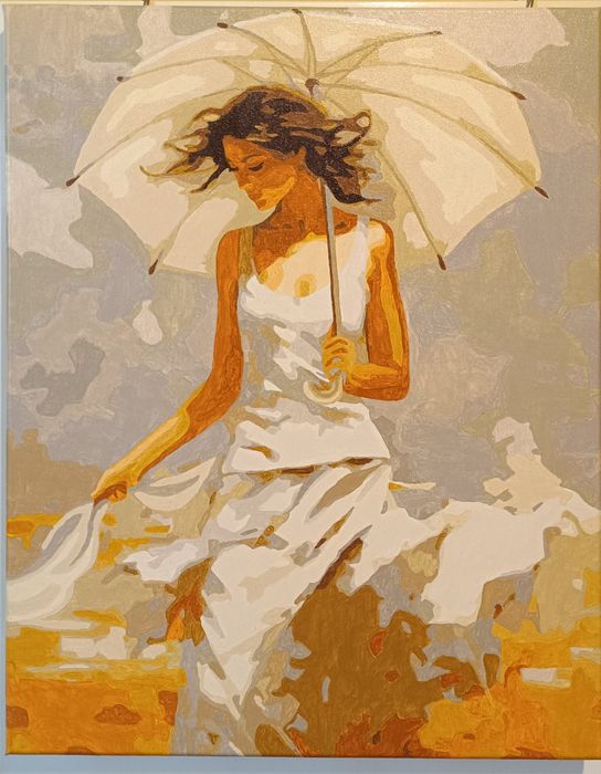 Картини рисувани по номера и от сърце