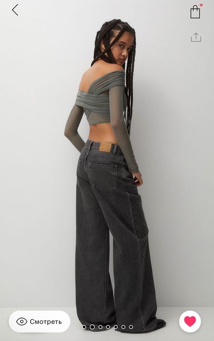 Топ сеточка Pull&Bear Xs