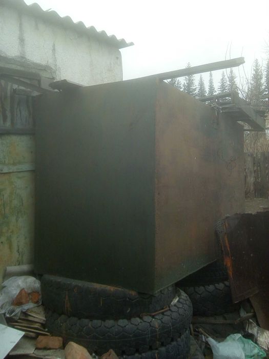 Бочка для полива из огнеупорной стали