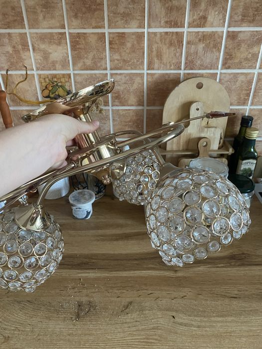 Люстра 3 рожковая.