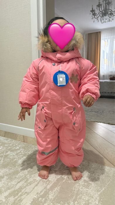 Зимний комбинезон для девочки
