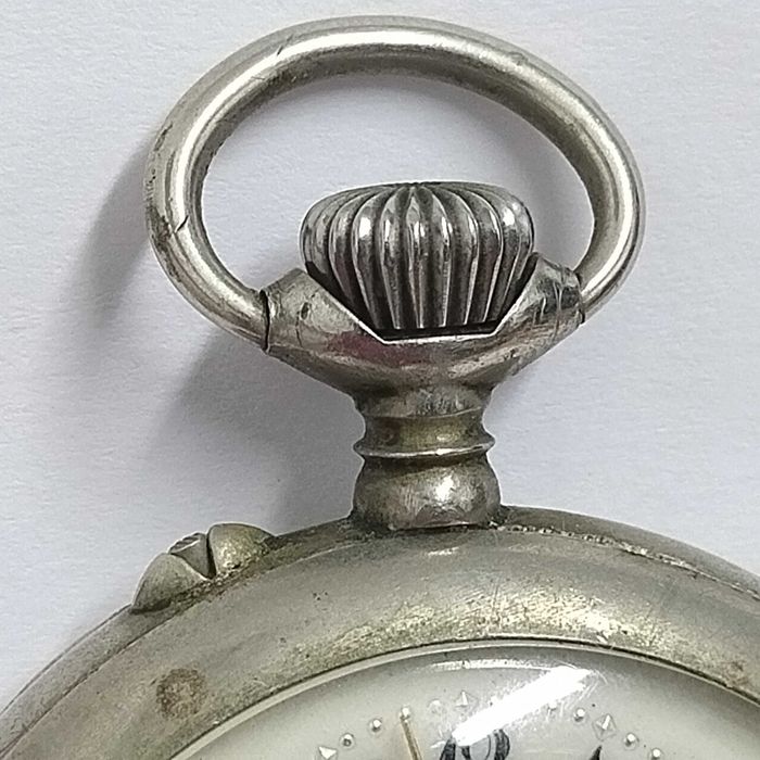 HEBDOMAS 8-дневен, швейцарски джобен часовник, профилактиран,перфектен