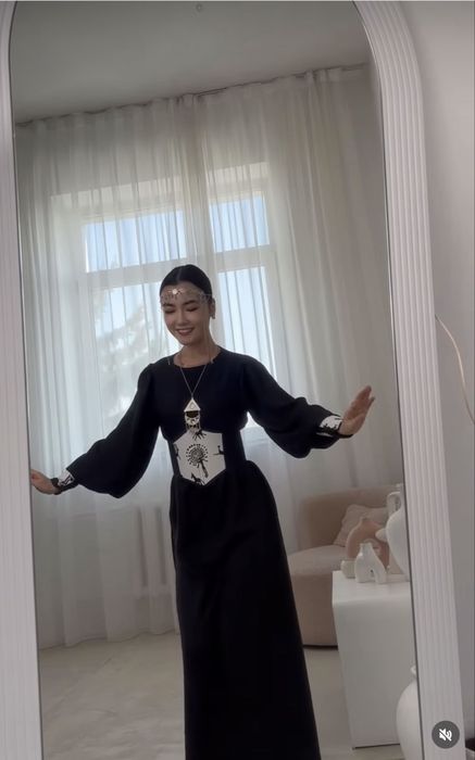 Продам в этно стиле платье на наурыз