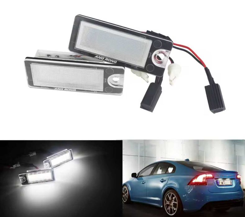 ЛЕД плафони за задния номер за Волво С60 С80 Volvo S60 S80 V70 XC90