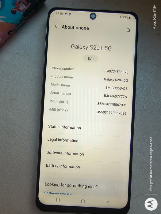 Samsung Galaxy S20+ plus 5G 12Gb Ram