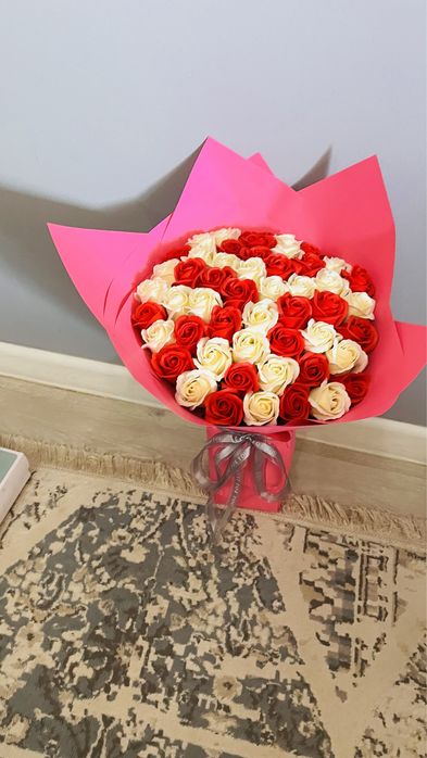 Мыльный цветы 51 шт.