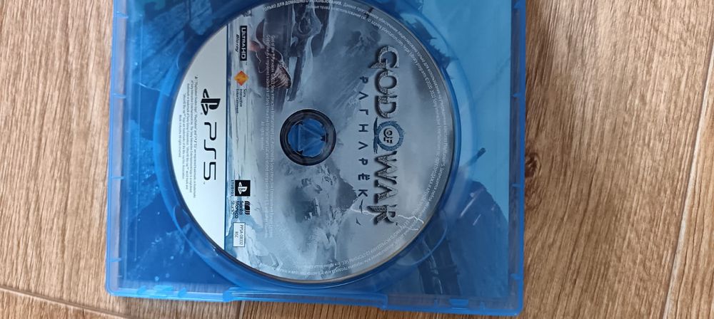 Диск God of War от ps5