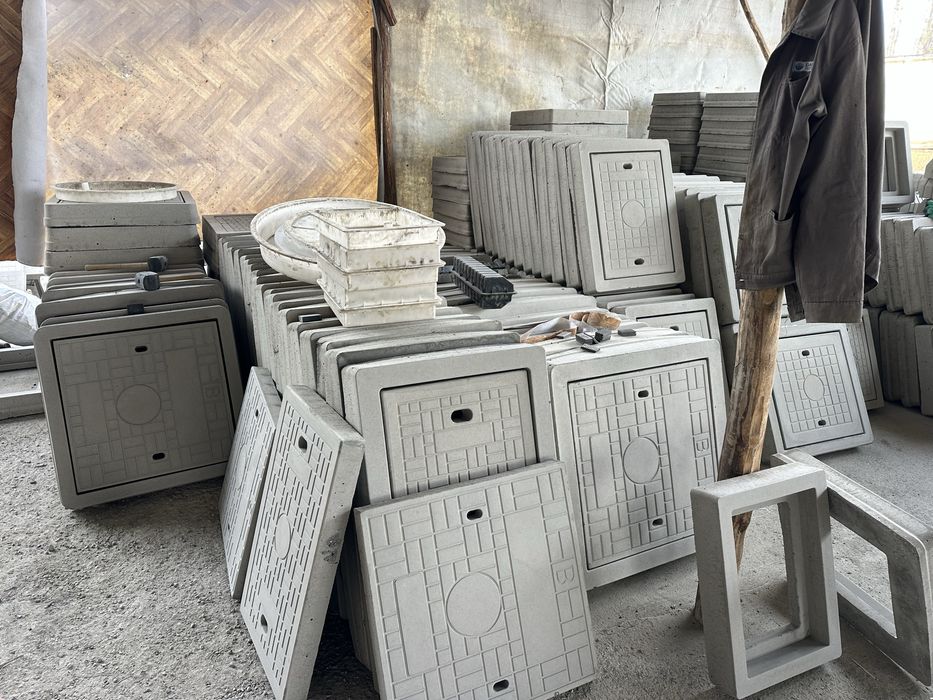 Колодец қопқоқлари чекланмаган миқдорда 12 хил ўлчамда