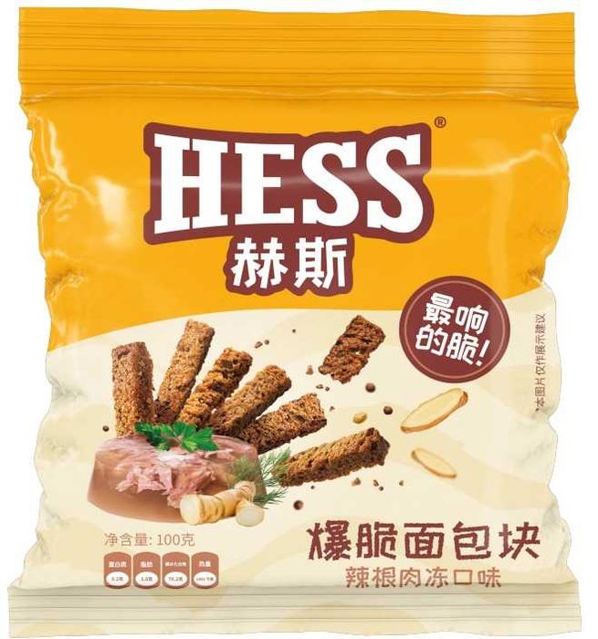 HESS — современный бренд хлебных снеков для оптовых поставок