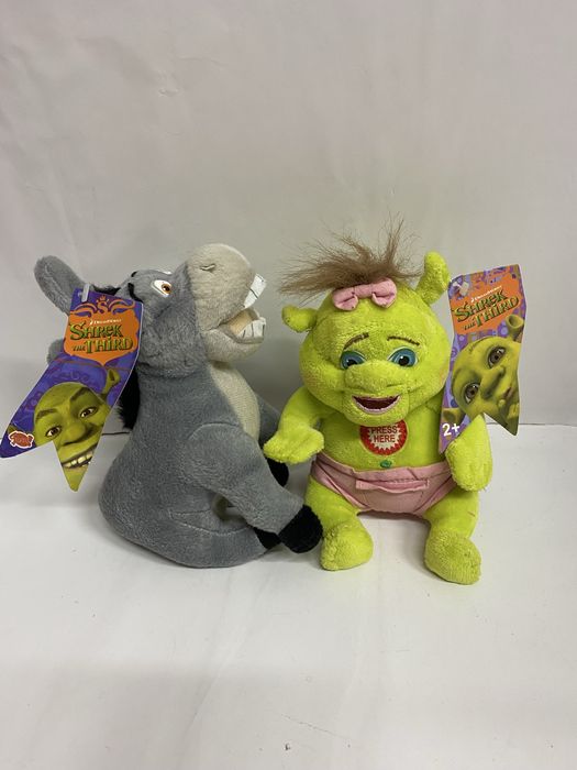 SHREK lot 2 jucării din pluș 16 cm