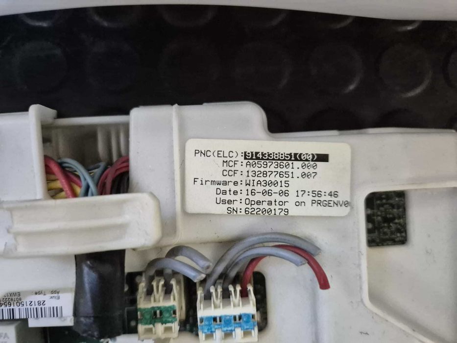 Placa electronica masina de spalat Zanussi Lindo 300 ZWSG6120V, modul bord comanda/R23