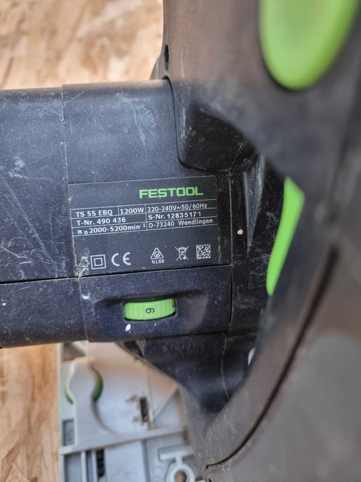 Circular Festool TS 55 EBQ Sanie Ghidaj