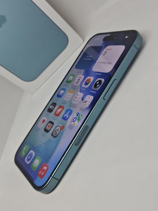 ГАРАНЦИЯ iPhone 16 Black 128GB 89% 465Цикъла