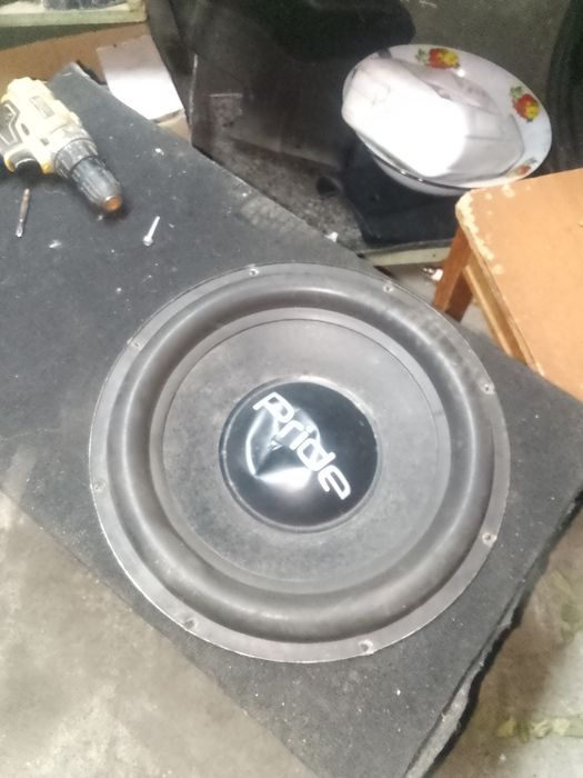 Продам сабвуфер pride hp15  с моноблок. Edge