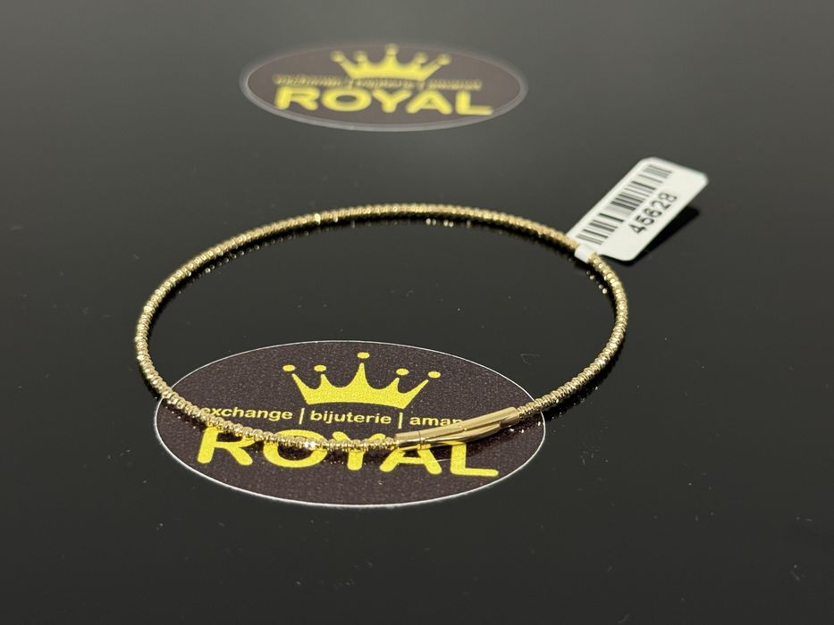 Bijuteria ROYAL : Bratara AUR 14K NOU / 1.49 GR