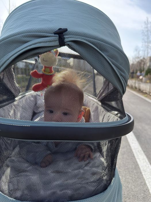 Cavoe Moi+ 2 in 1 Boho Green + geanta + adaptoare scoica