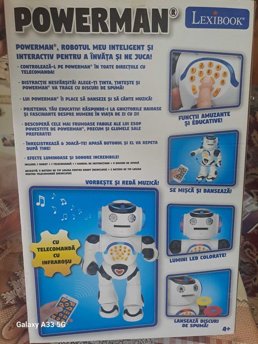 Robot interactiv - Powerman
