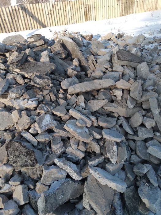 Продам Бои бетона после демонтажа здания строительный мусор для отсыпк