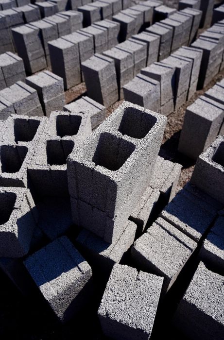 Рваные блок Шлакоблок Тумбы