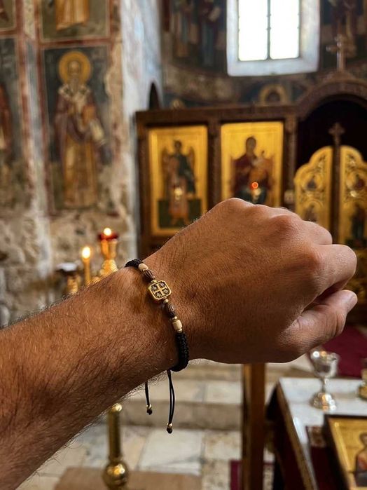 Bratara Cruce Ortodoxa – Modele Diferite – Cadou Religios Botez Nunta