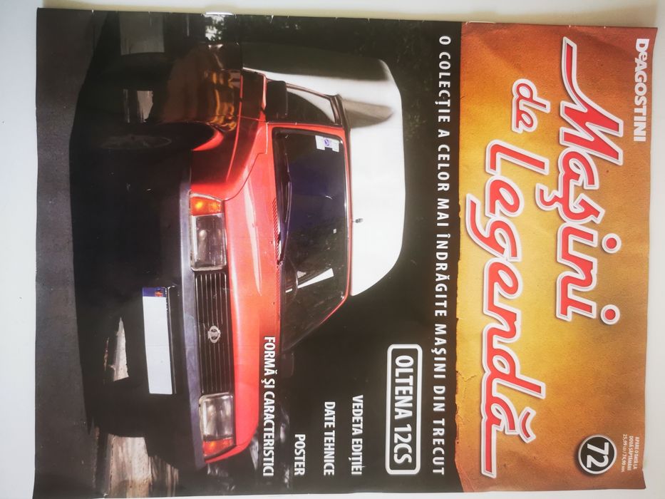 Revista Masini de legenda ARO Olcit LADA Dacia Solenza  Oltena