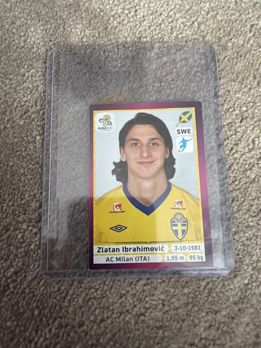 Vand sticker cu Zlatan Ibrahimovic Euro 2012
