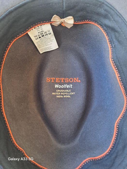 Palarie lana 100%. Impermeabila. Stetson