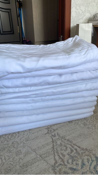 Продам двуспальные косплекты пастельного белья в идеальном состоянии