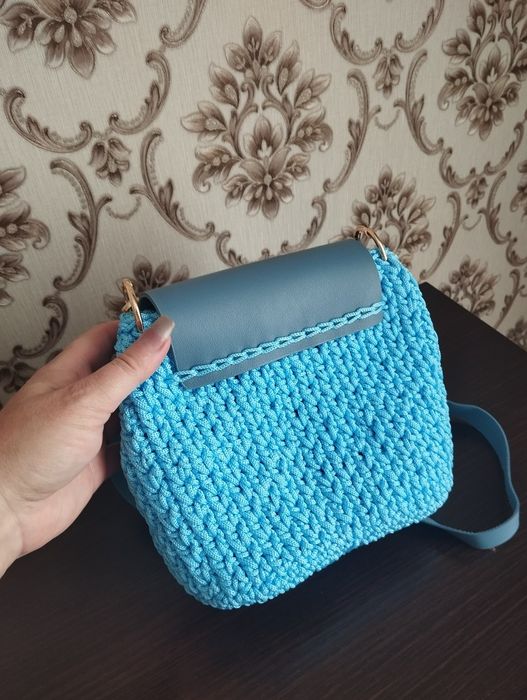 Сумки ручной работы, вязание крючком.