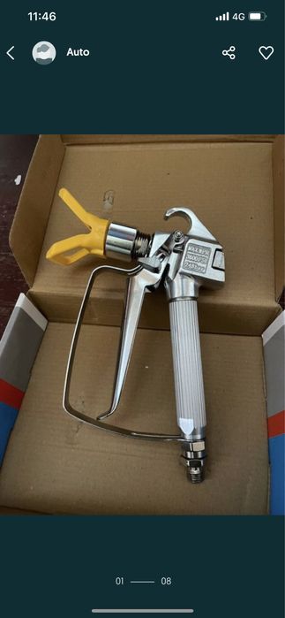 Furtun pompa airless pistol wagner graco titan visoli diuza prelungito