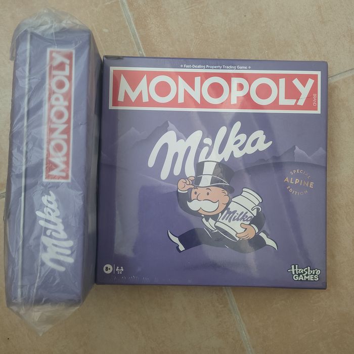 Милка Monopoly + Карти в метална кутия