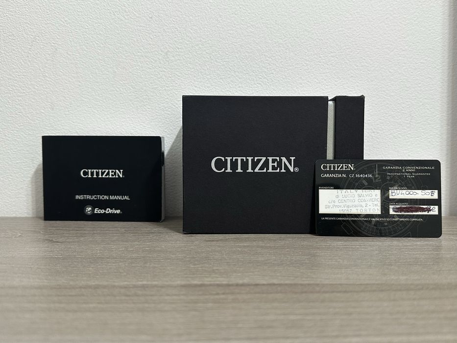 Citizen Eco-Drive BU4000-50E - Full Set - Solar Watch