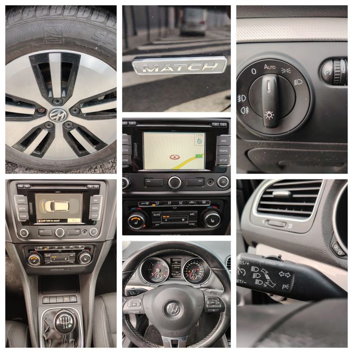 VW Golf VI 1.6 TDI, 2012,  Editie speciala Match