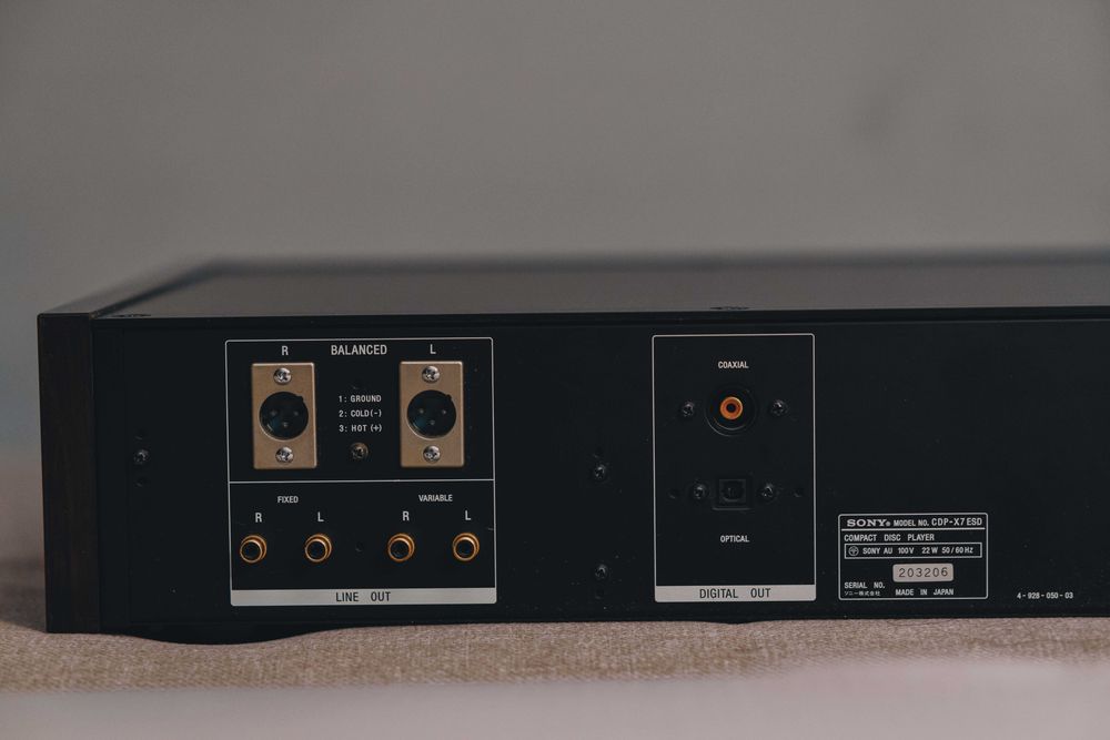 CD Player Sony CDP-X7ESD