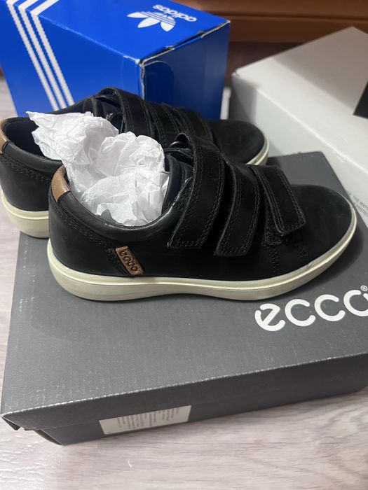 Кожанные кеды Ecco