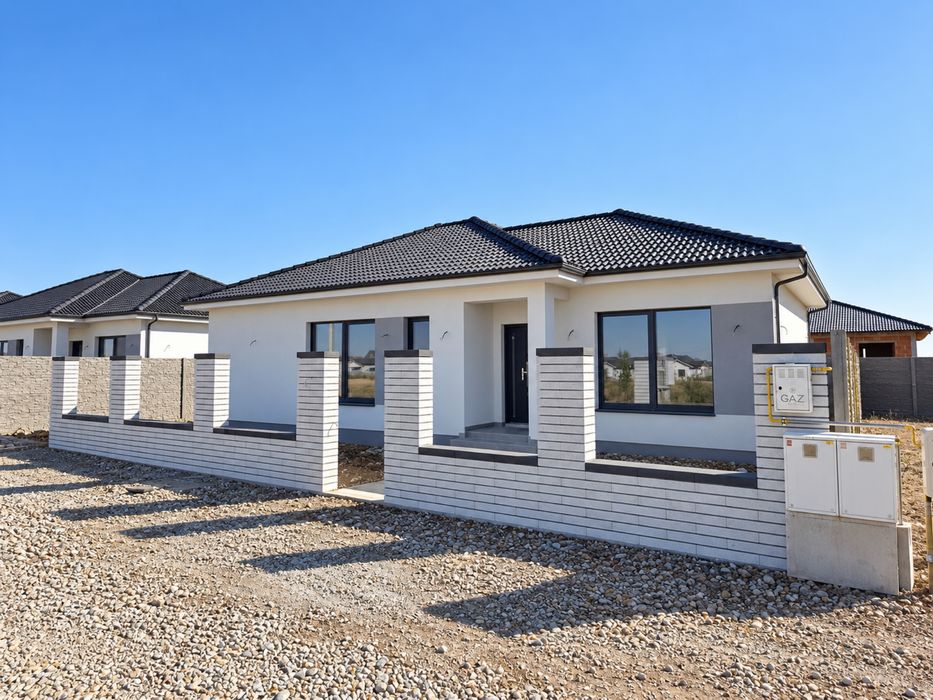Casă nouă Sântandrei – 3 dormitoare,2 bai, teren 500 mp, gard inclus