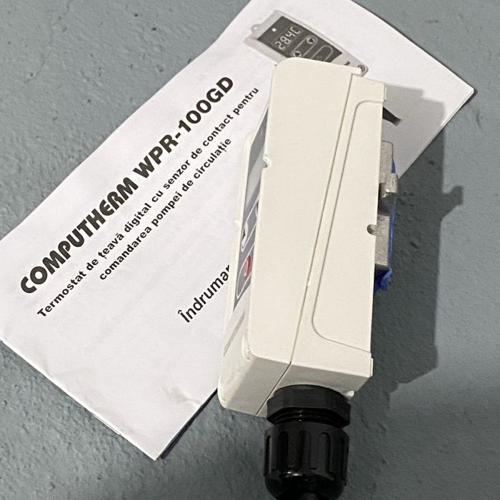 Termostat contact teava