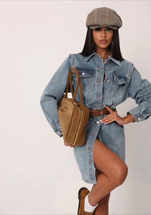 Дънкова рокля нова