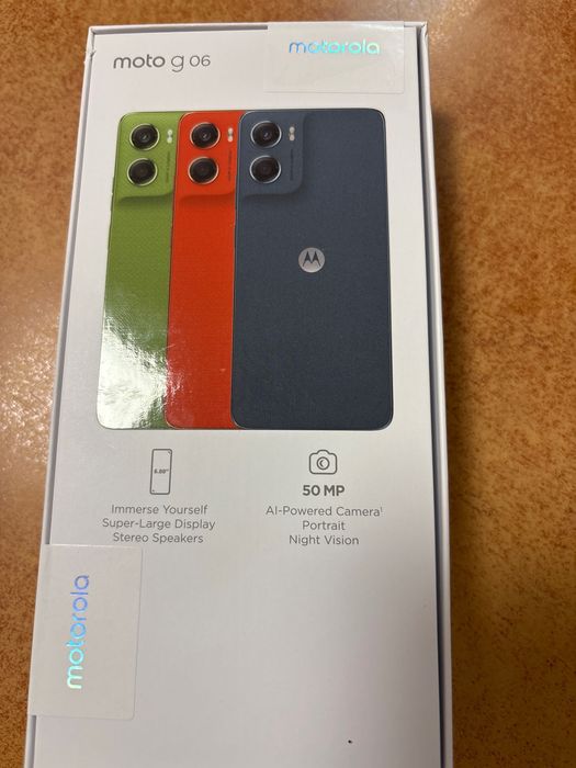 Motorola g06 sigilat in garanție . Preț 700 lei