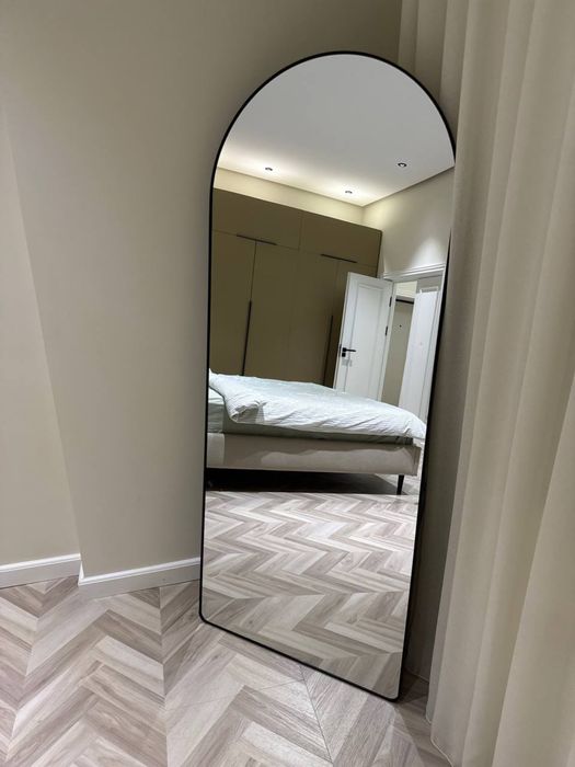 Напольное зеркало 170×70 см — Голд / Черный