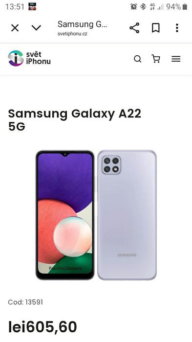 Samsung a 22 5 g