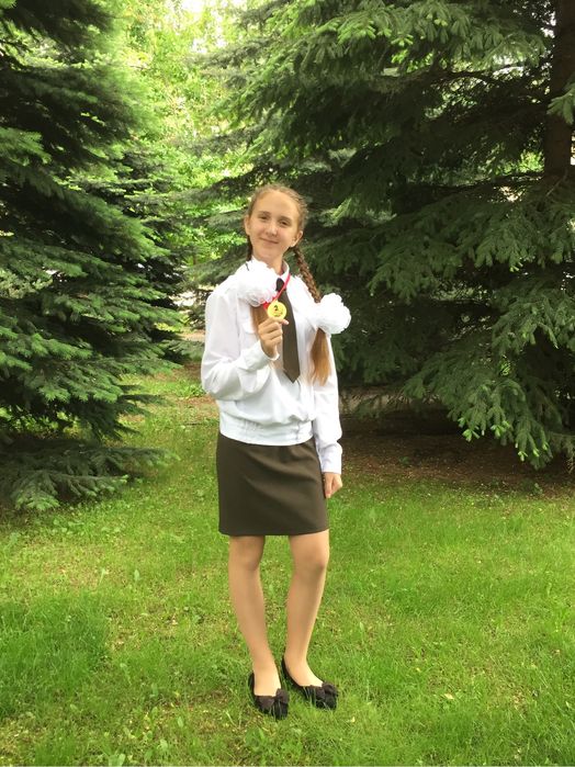 Костюм для девочки к 9 мая