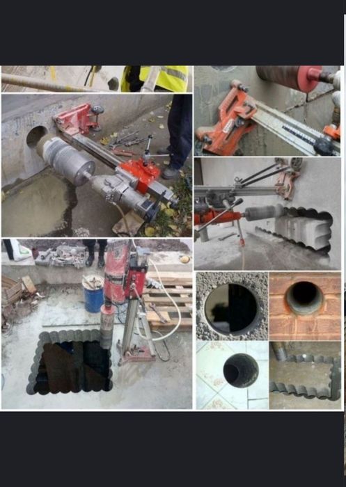 Перфаратор хизматлари бетон бузиш тешиш кесиш