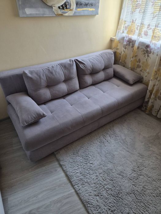 СИВО КАНАПЕ с Функция Сън