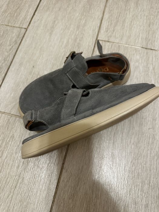 Туфли из натуральной замши