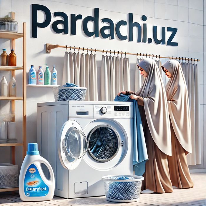 Parda yuvish va tikish xizmati