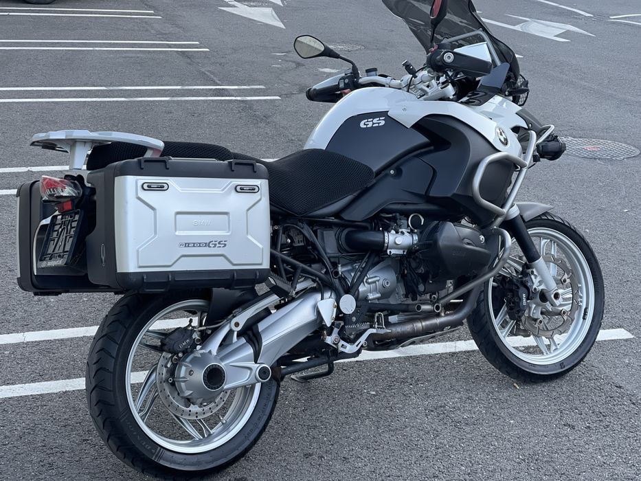 Bmw GS 1200 R ABS 2009 touring evacuare Akrapovic