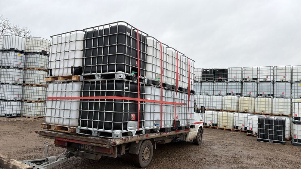 Butoi 1000 l ibc curate perfect pentru apa irigatii