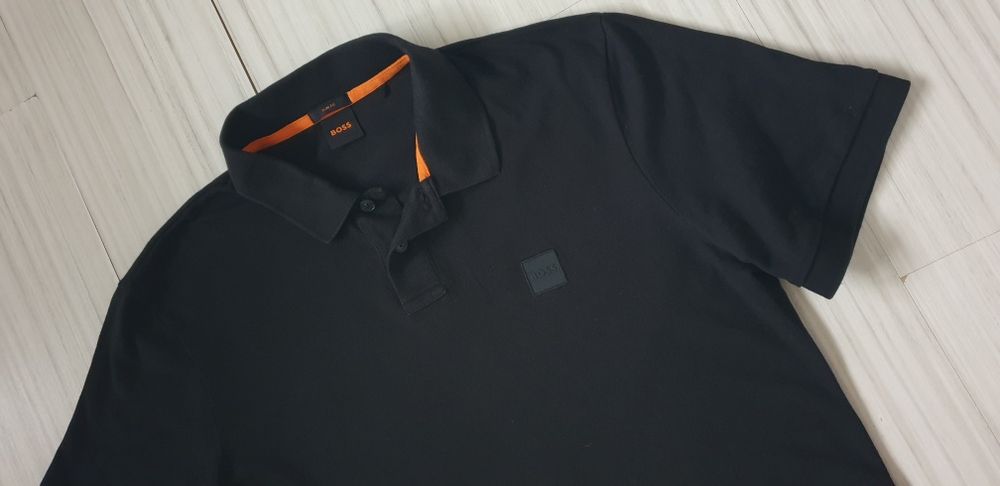 Hugo Boss Passenger Pique Cotton Slim Fit Stretch XL ОРИГИНАЛ Мъжка  Т